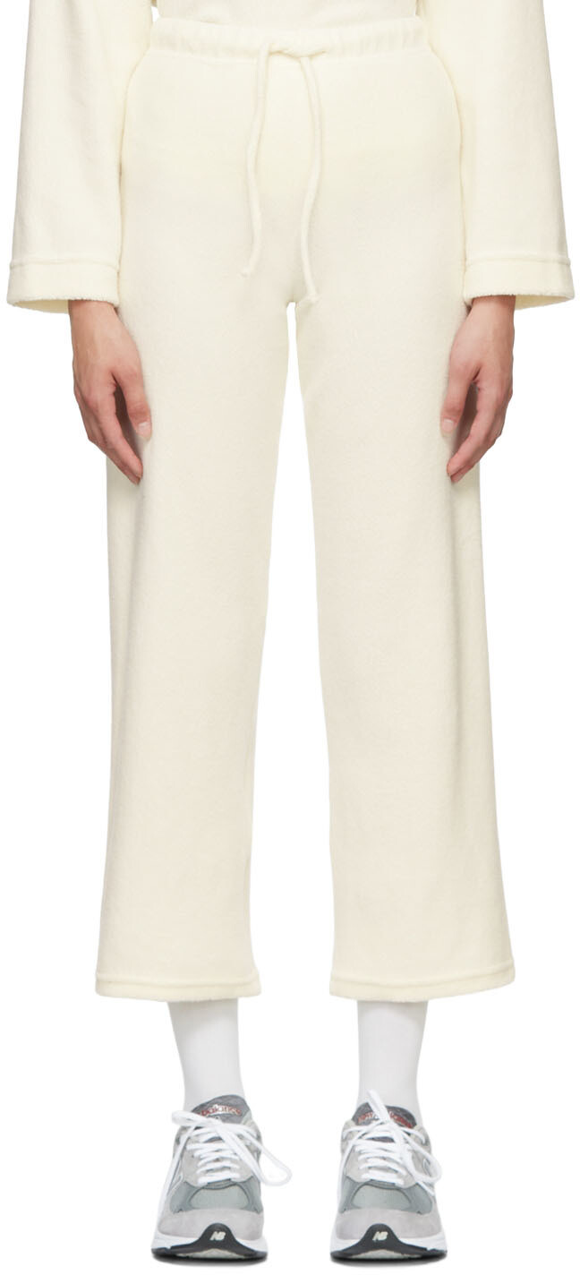 

Брюки Off-White Teddy Burnout Lounge LESET