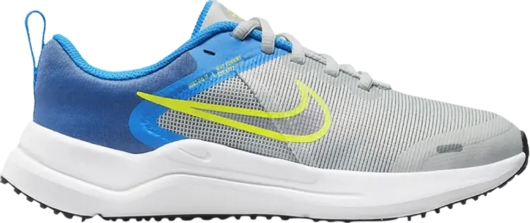 

Кроссовки Nike Downshifter 12 GS 'Grey Fog Mystic Navy', серый