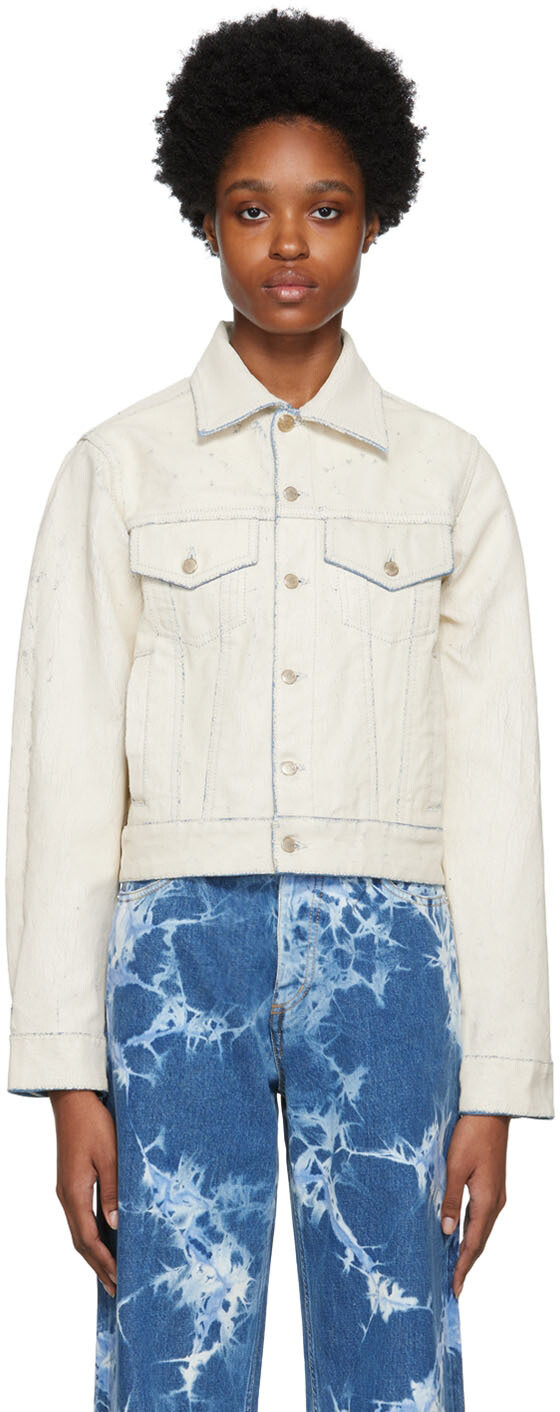 

Джинсовая куртка Off-White Bolt Eytys, Белый