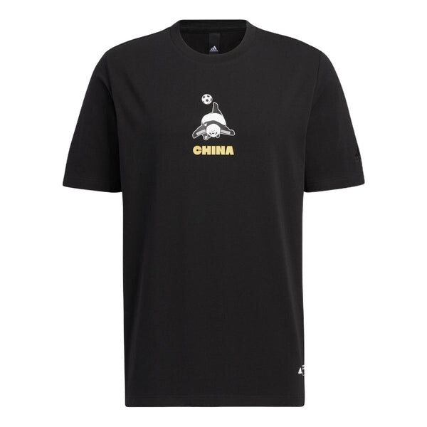 

Футболка Adidas Cartoon Panda Printing, черный