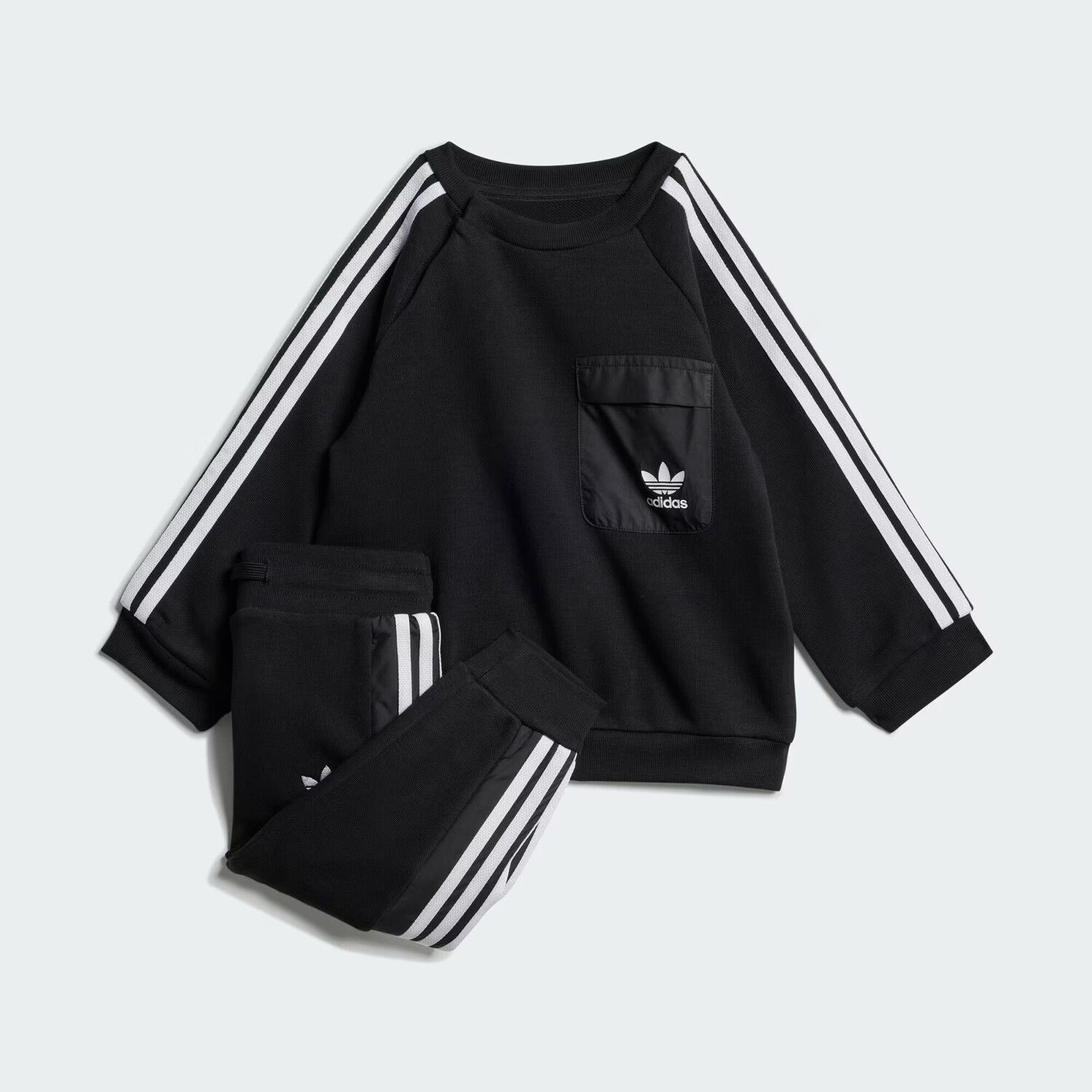 

Детский комплект экипажа Adidas, цвет Black