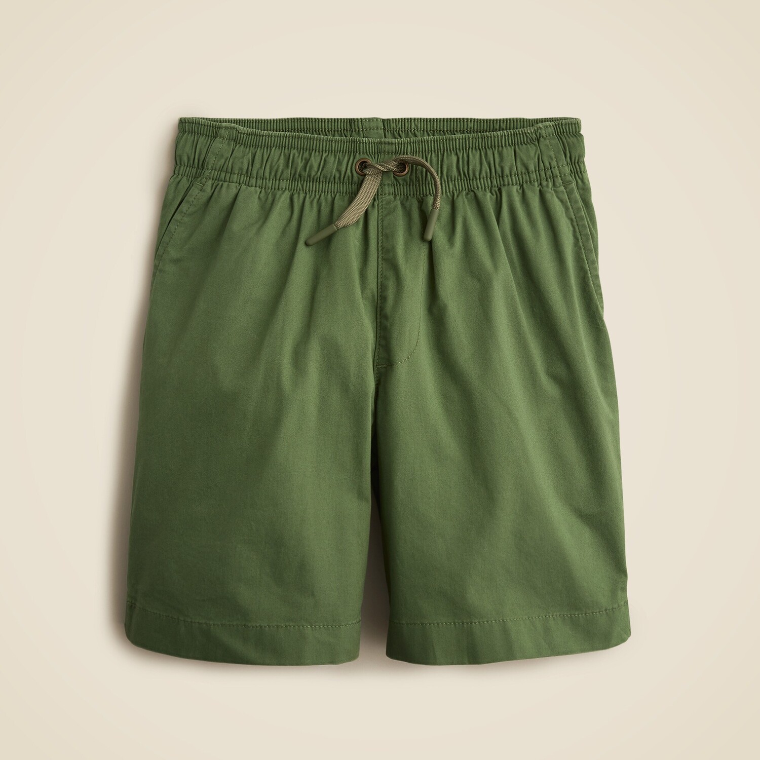 

Шорты для мальчиков из эластичной саржи J.Crew, зеленый