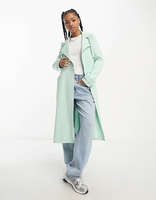 

Темно-синее пальто Miss Selfridge, Синий