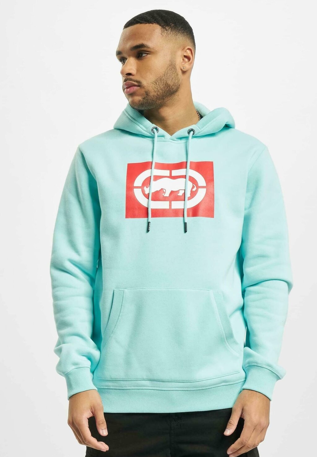 

Толстовка с капюшоном BASE ecko unltd., светло-голубой