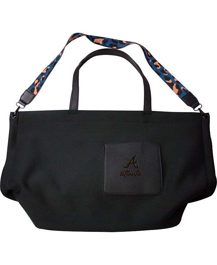 

Женская большая сумка Atlanta Braves Logo Brands, черный