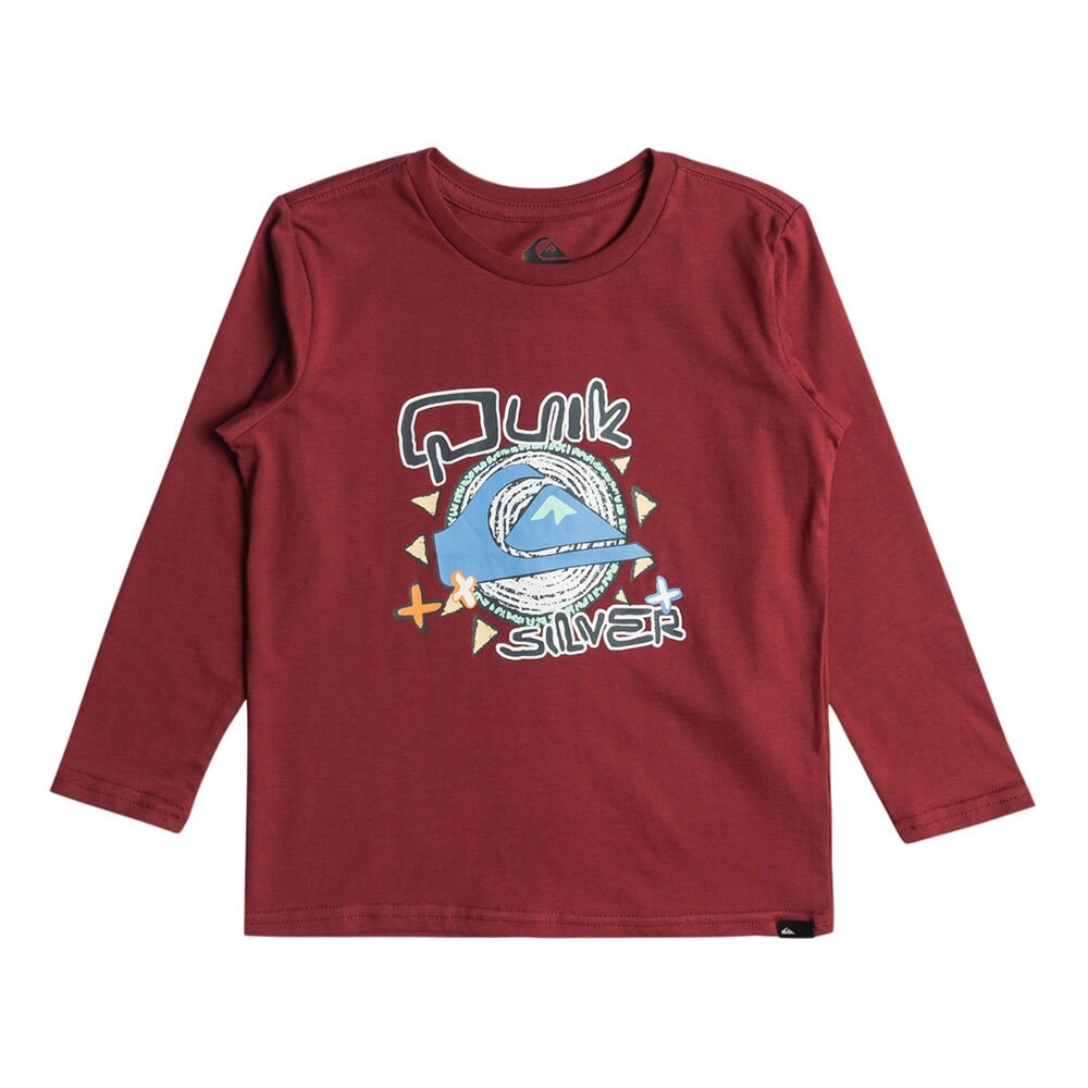 

Футболка с длинным рукавом Quiksilver Vintage Feel, красный