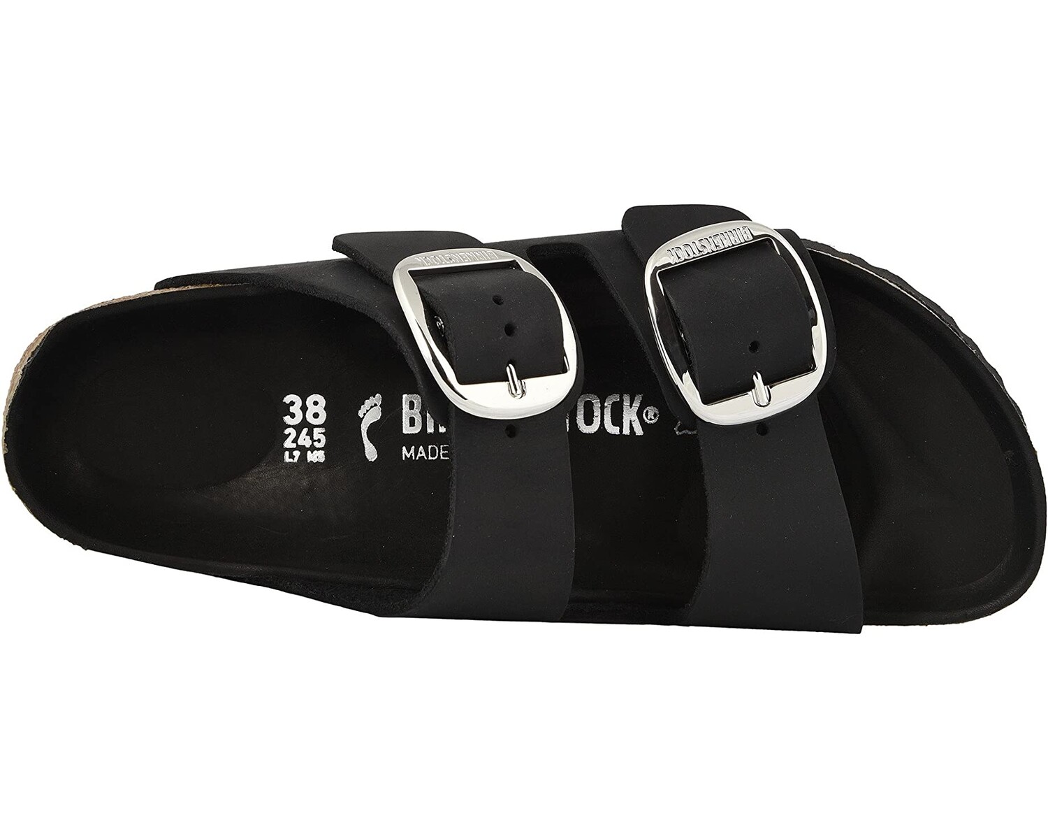 

Сандалии Arizona Big Buckle Birkenstock, кожа
