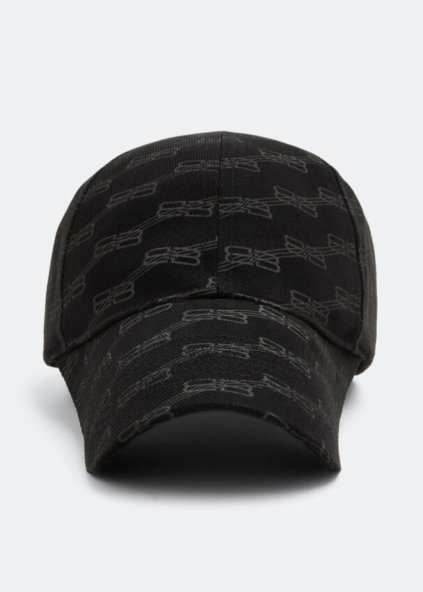 

Кепка BALENCIAGA BB Monogram cap, черный