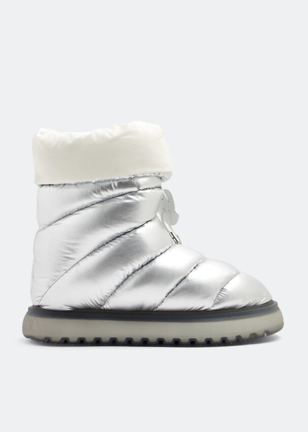 

Ботинки MONCLER Gaia snow boots, серебряный