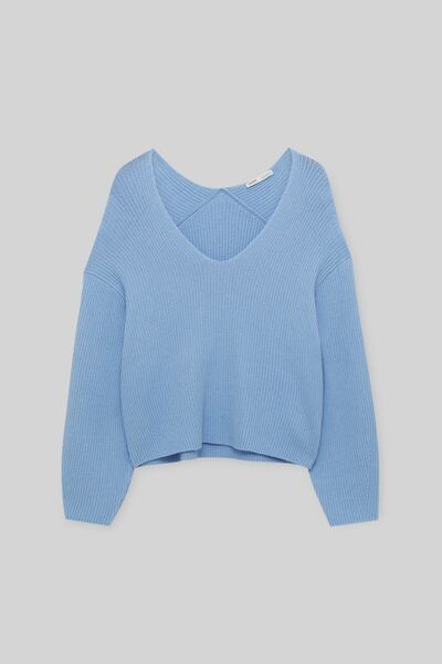 

Жемчужный вязаный свитер PULL&BEAR