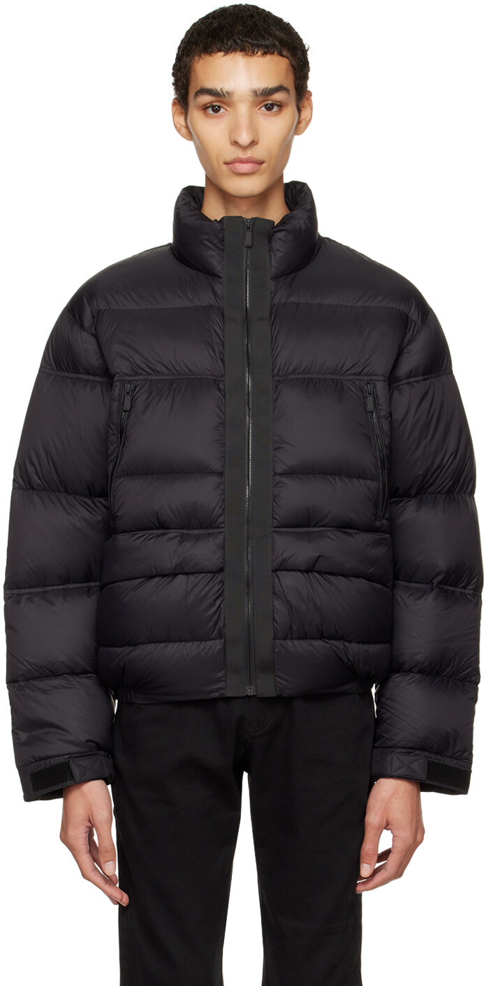 

Черный пуховик Staff Uniform C2H4