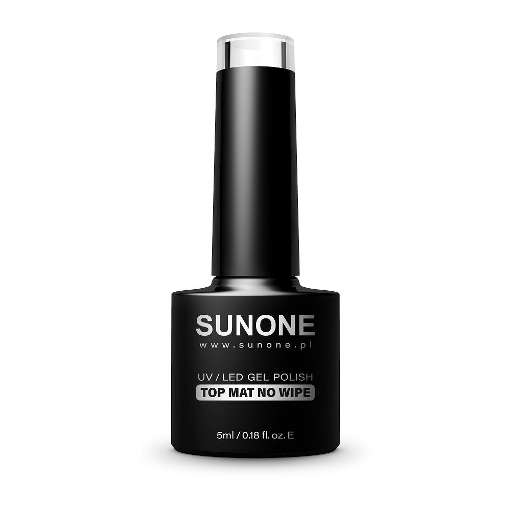 

Sunone UV/LED Gel Polish Top Mat No Wipe матовый гибридный топ для ногтей 5мл