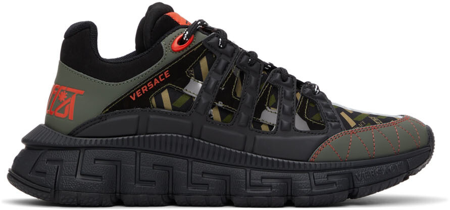 

Разноцветные кроссовки Trigreca Versace