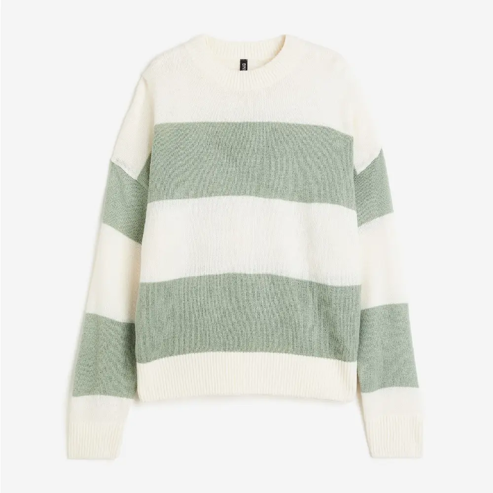 

Свитер H&M Jacquard-knit, кремовый, Бежевый