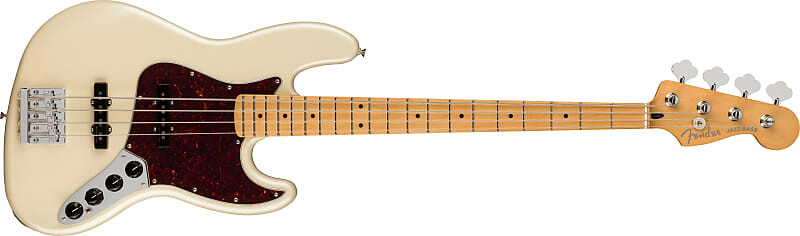 

Fender Player Plus Jazz Bass, кленовый гриф, олимпийская жемчужина