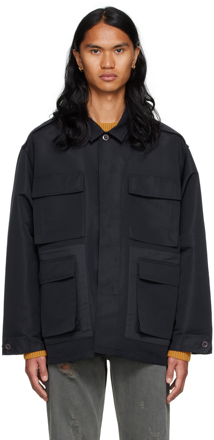 

Темно-синяя повседневная куртка Acne Studios