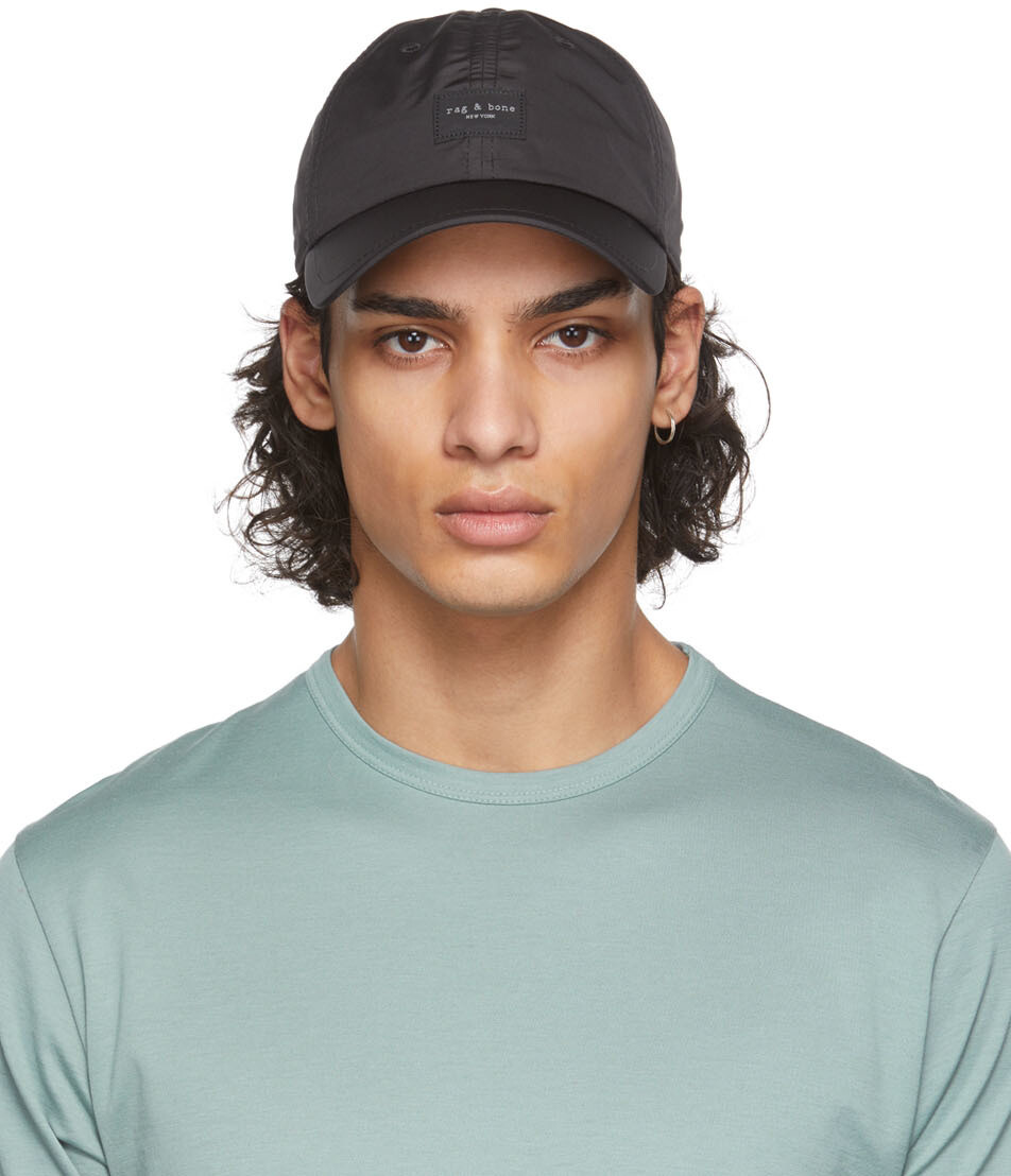 

Черная бейсболка Эддисон rag & bone