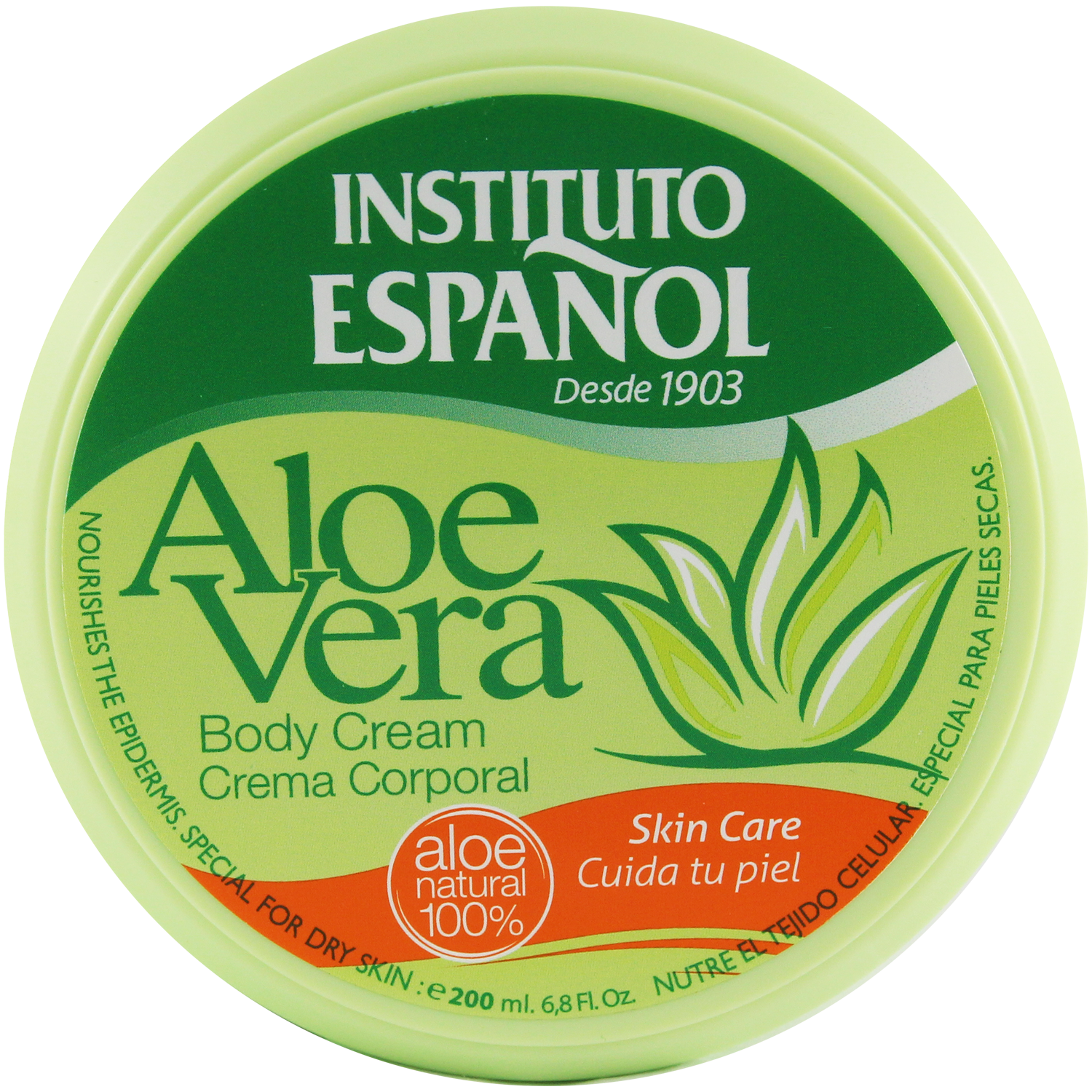 Instituto Espanol Aloe Vera Увлажняющий крем для тела, 200 мл - фото