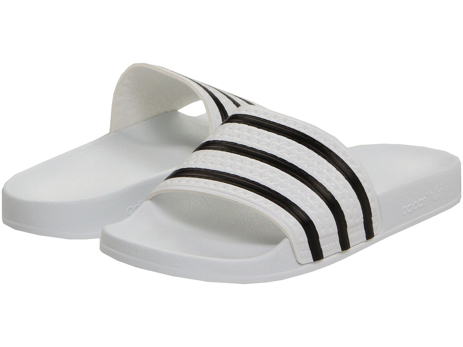 

Женские сандалии Adidas Adilette, белый/черный