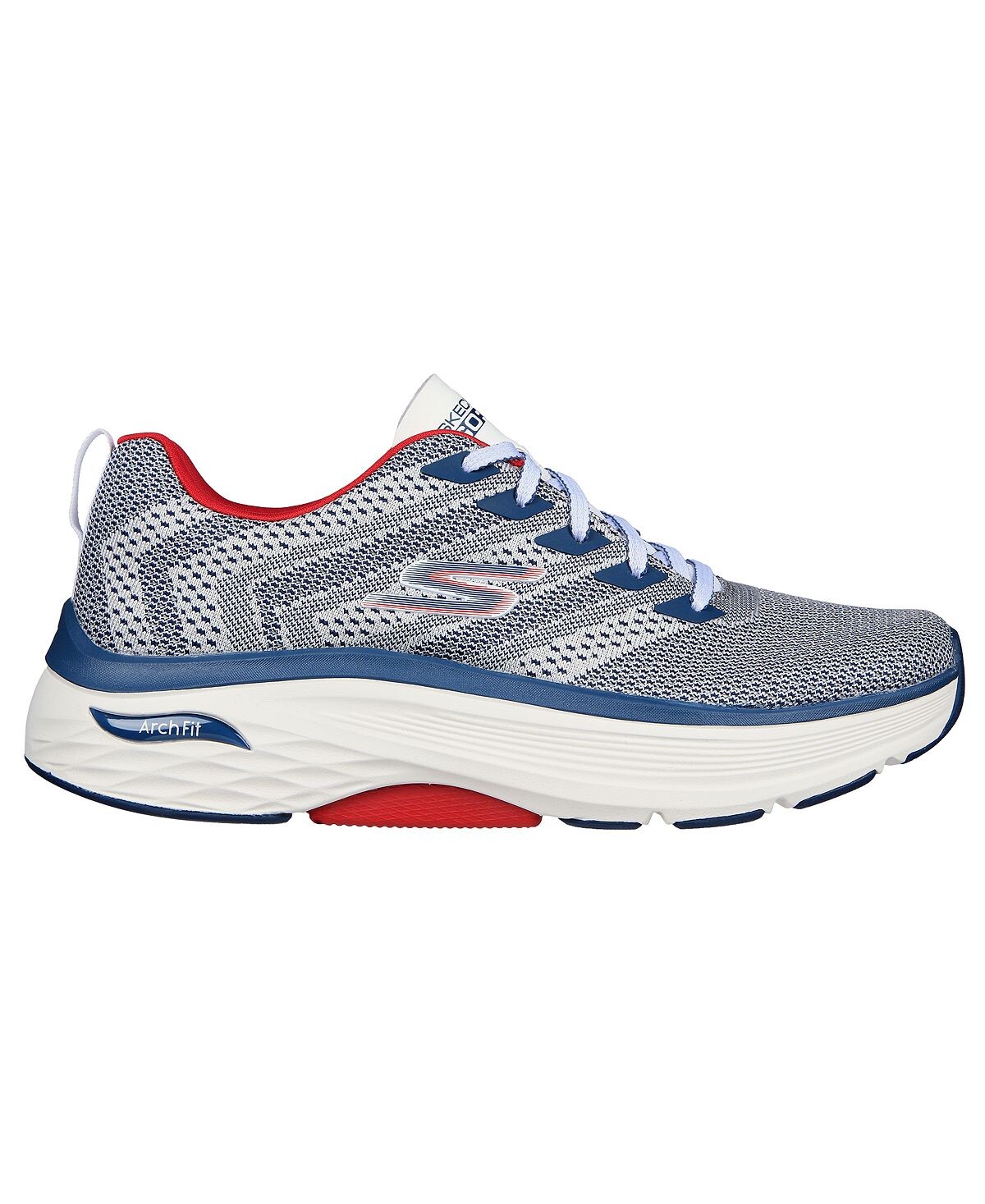 

Мужские беговые кроссовки max cushioning arch fit - unifier athletic от finish line Skechers, белый