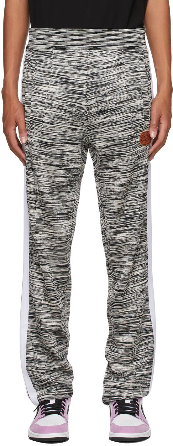 

Трикотажные домашние брюки Missoni Edition Black & Off-White Palm Angels