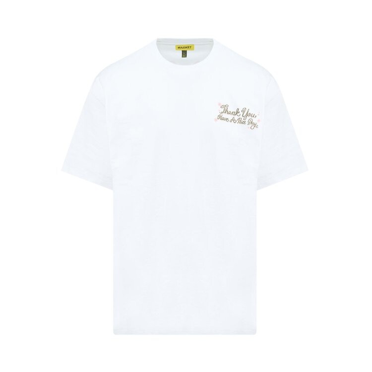 

Футболка Market Thank You Rose Tee 'White', белый
