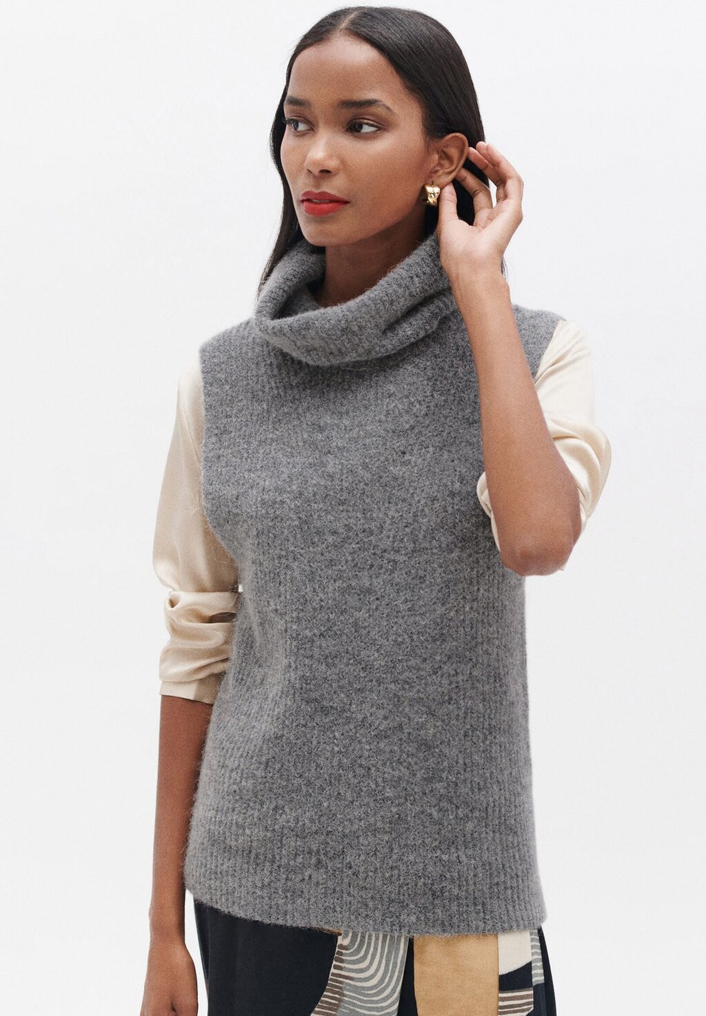 

Джемпер FRENCH FASHION ELEGANT MODERN MINA Caroll, серый