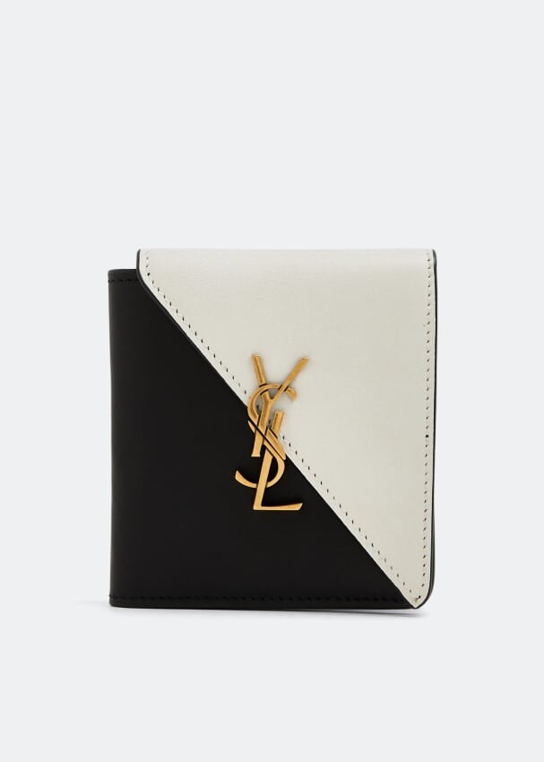 

Кошелек SAINT LAURENT Jamie folded wallet, черный