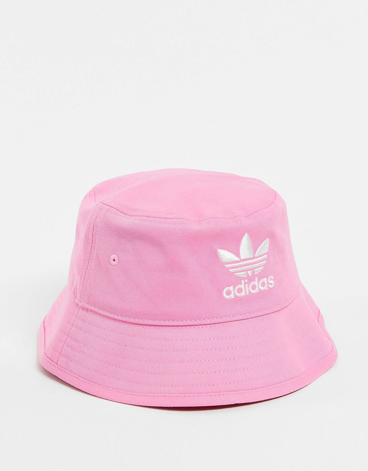 

Розовая панама с трилистником adidas Originals