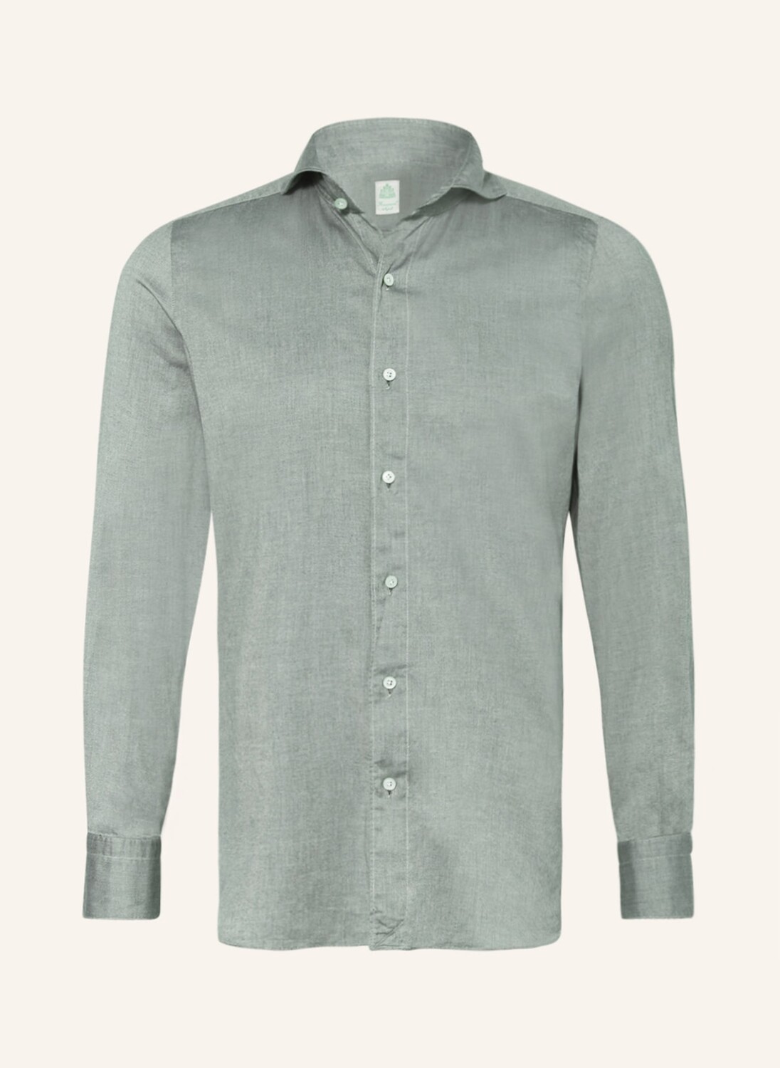 

Рубашка FINAMORE 1925 TOKYO Slim Fit, зеленый