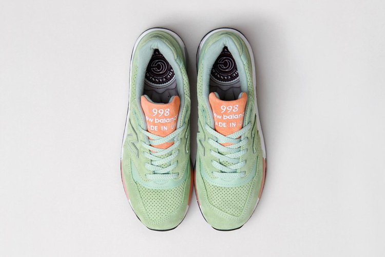 New balance 998 store heren mint