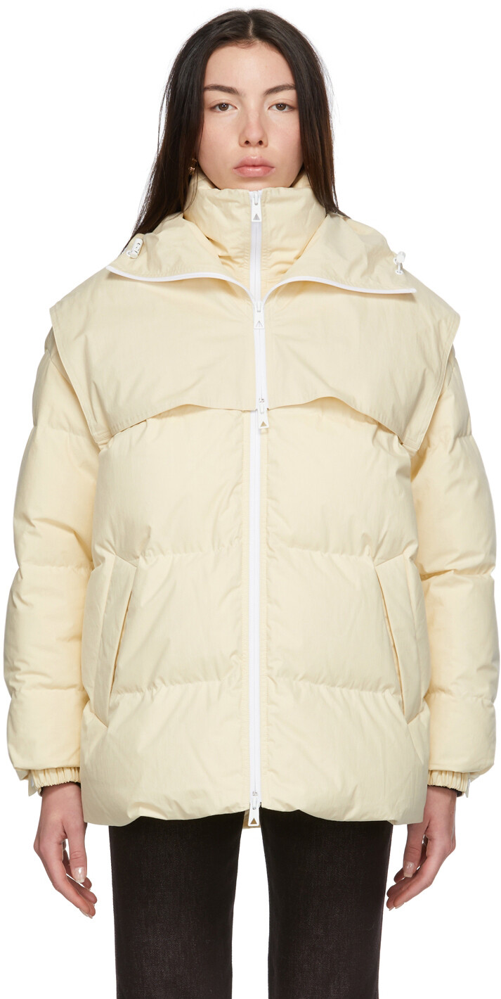 

Пуховик Off-White Bottega Veneta, Серый