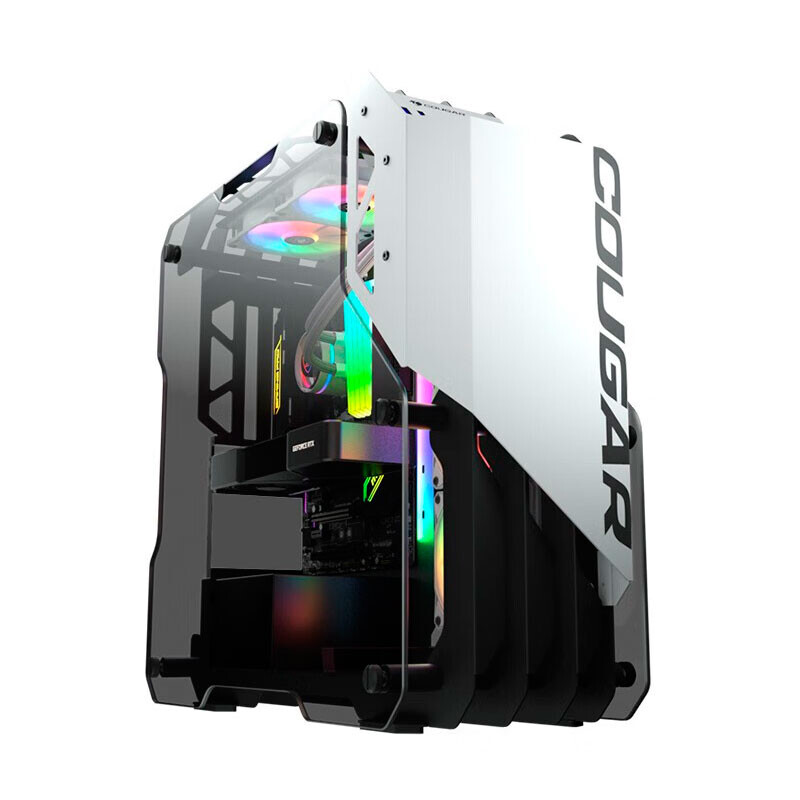 

Корпус Cougar Pioneer X, Mid Tower, черный/белый