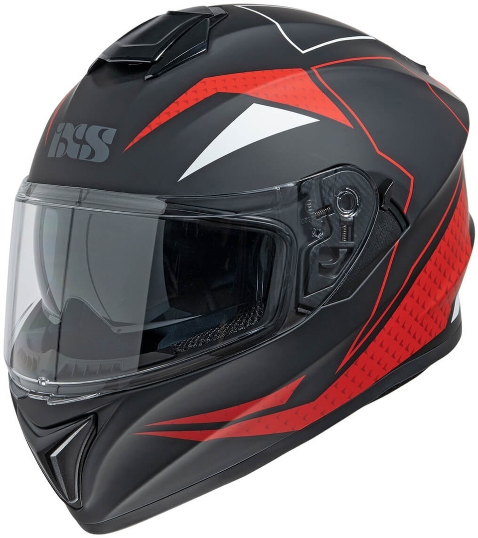 Шлем IXS 216 2.0, черно-красный цена и фото