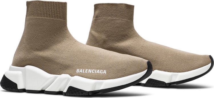 Balenciaga Wmns Speed Trainer Beige White CDEK.Shopping