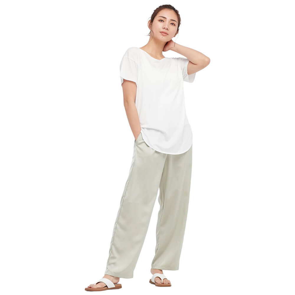 

Футболка Uniqlo Airism Seamless Boat, белый