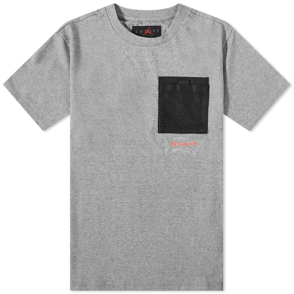

Футболка Air Jordan PSG Pocket, серый