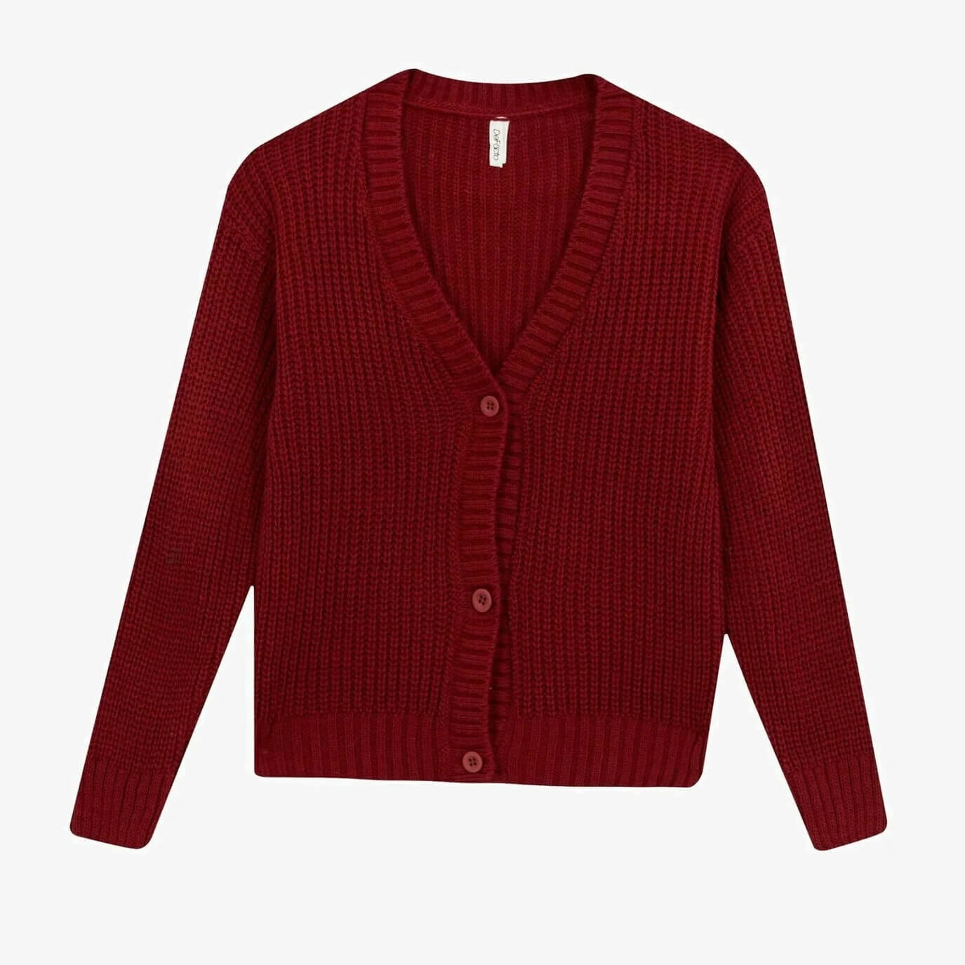

Кардиган DeFacto Regular Fit, бордовый