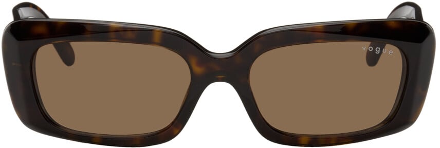 

Черепаховые солнцезащитные очки Hailey Bieber Edition VO5440S Vogue Eyewear
