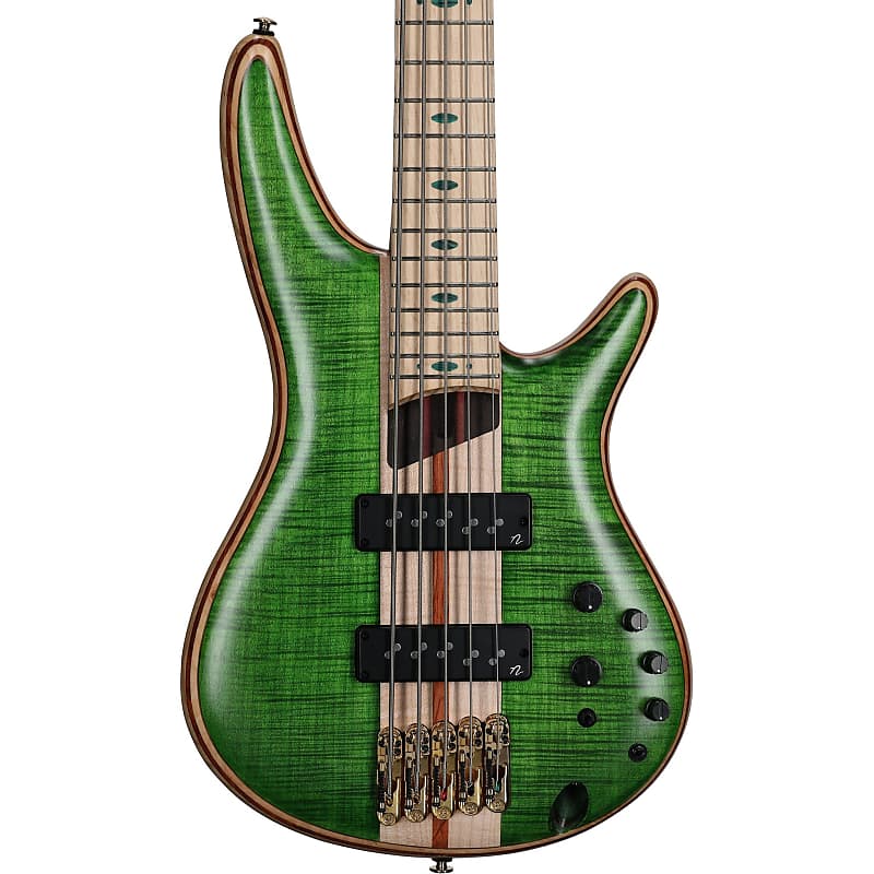 Ibanez SR5FMDX Premium 5-String Bass со звукоснимателями Nordstrand — изумрудно-зеленый Ibanez SR5FMDX Premium 5-String Bass w/ Nordstrand Pickups - цена и фото