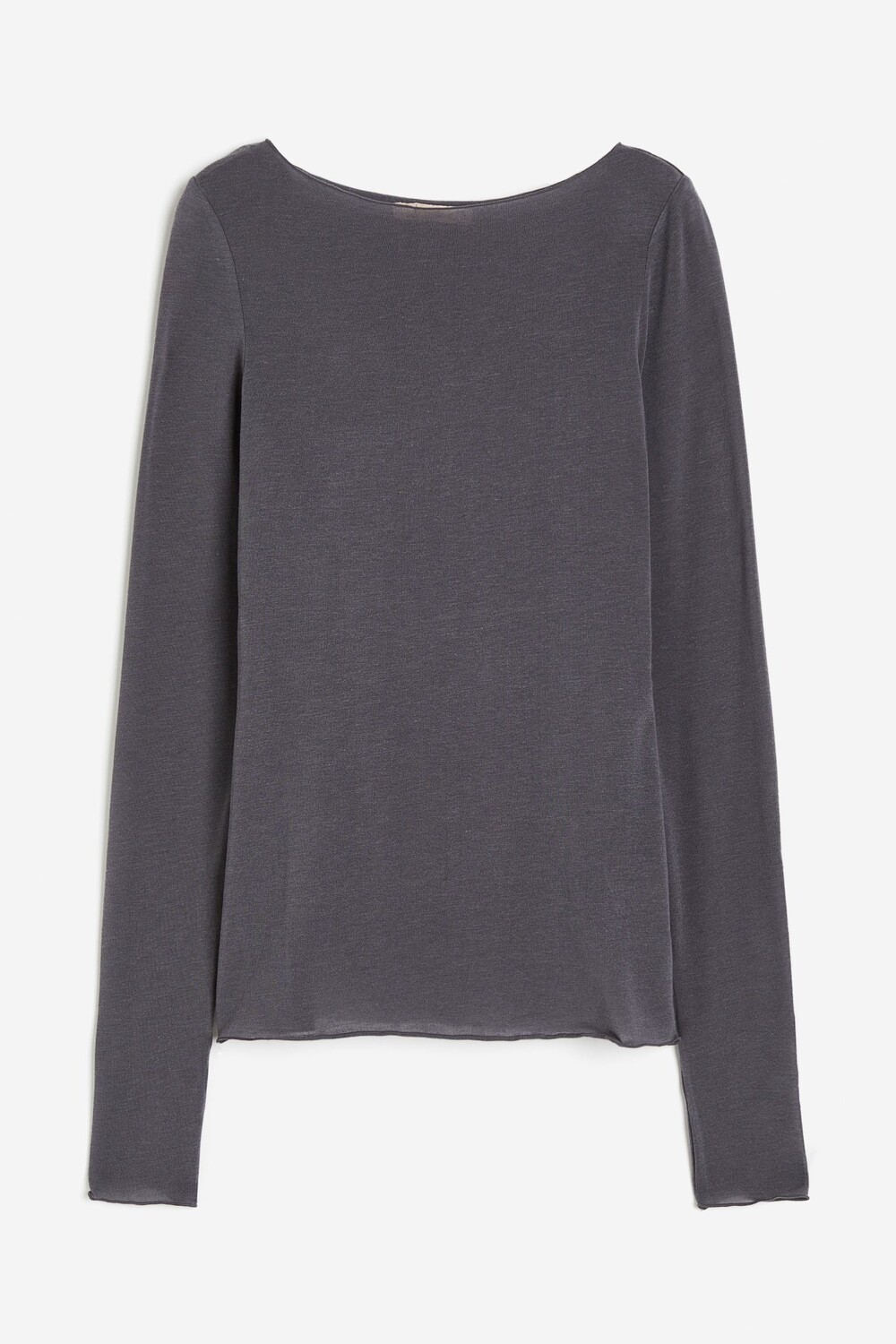 

Лонгслив H&M Cashmere-blend, темно-серый