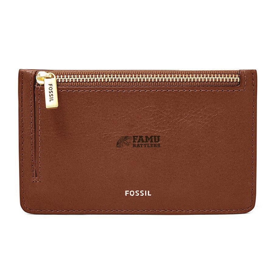 

Картхолдер Fossil Florida A And M Rattlers, коричневый