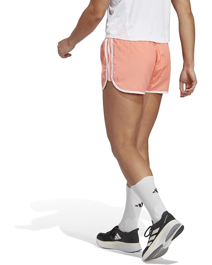Шорты Adidas Marathon 20 Running Shorts, цвет Coral Fusion/Coral Fusion цена и фото