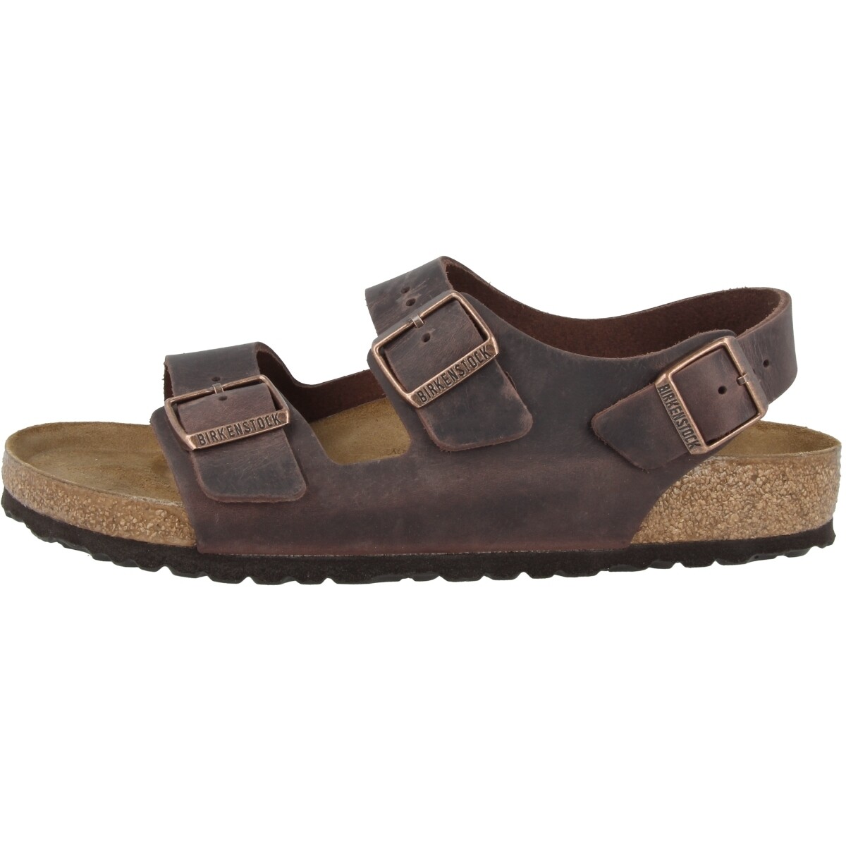 

Сандалии Birkenstock Milano Geöltes Nubukleder Normal, коричневый