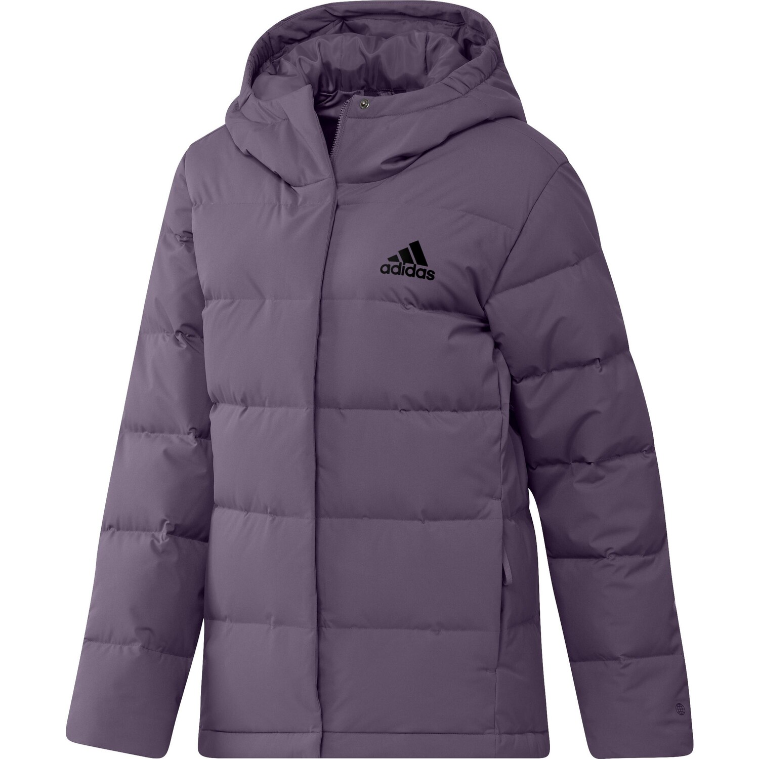 

Пуховик Adidas Sportswear Helionic, цвет shade violet