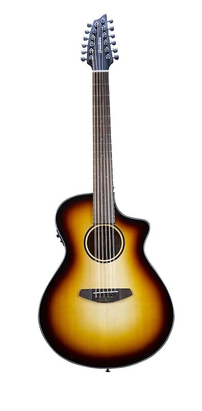 

Акустическая гитара Breedlove Discovery S Concert Edgeburst 12 String CE European-African mahogany