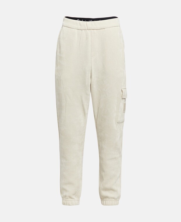 

Спортивные штаны-карго Calvin Klein Jeans, экрю