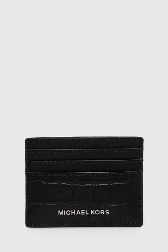 

Кожаный визитница Michael Kors, черный