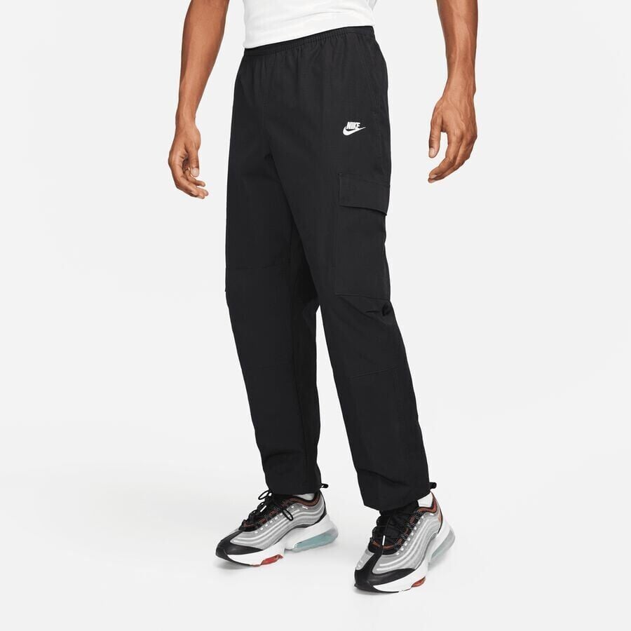 

Тканые брюки-карго Club NIKE, цвет black/white