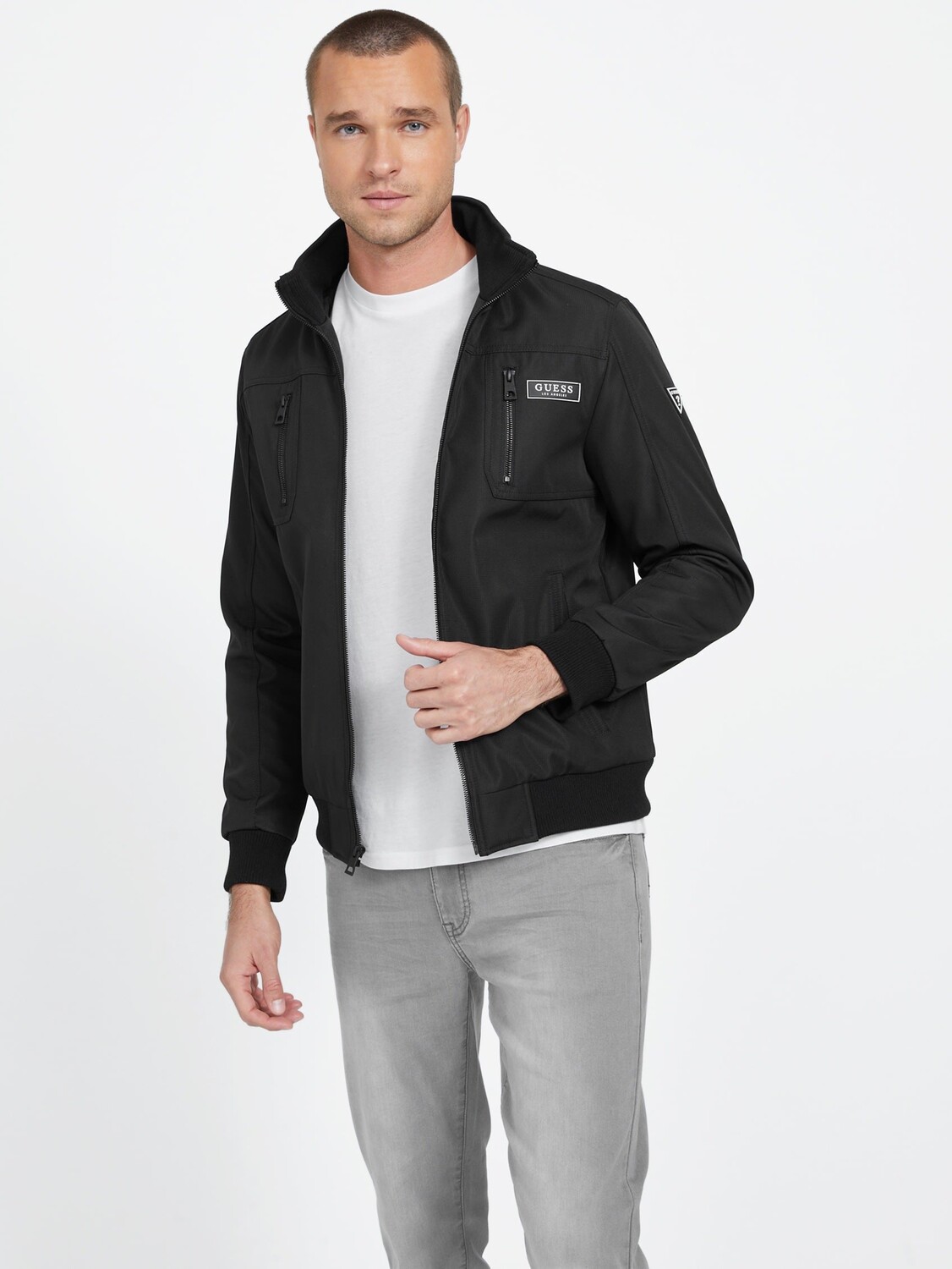 

Стеганая куртка Eco Auggie Guess Factory, черный